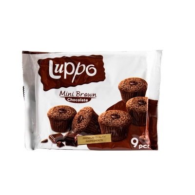 Mini Bizcochos de Chocolate Luppo 162 Gr.