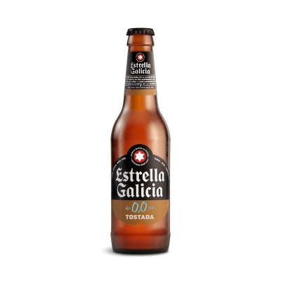 Cerveza Tostada Sin Alcohol Estrella Galicia 25 Cl.