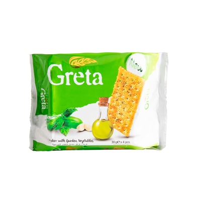 Galleta de Vegetales Greta 120 Gr.