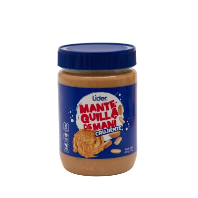 Mantequilla De Maní Cunchy Lider  454 Gr.