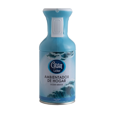 Ambientador En Spray Ocean Breeze Lider 250 Ml