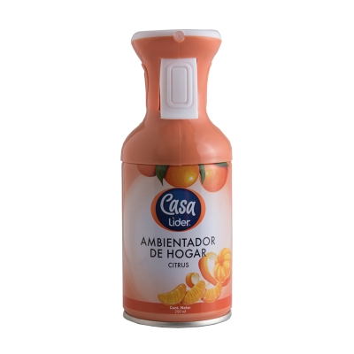 Ambientador En Spray Citrus Lider 250 Ml