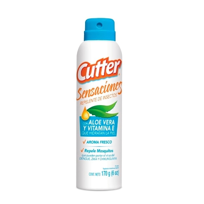 Repelente de Insectos  Sensaciones Cutter 6 Onz