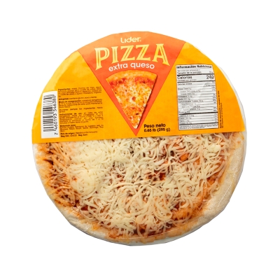 Pizza Extra Queso Lider 295 Gr.