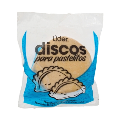 Masa De Pastelitos y Empanadas Pequeñas Lider 1 Lb.