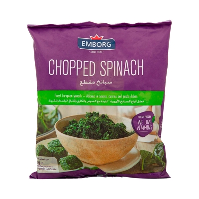 Espinaca Cortada Congelada Emborg 450 Gr.