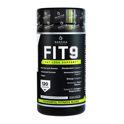 Suplemento Fit 9  Sascha Fitness 120 Capsulas/Paq