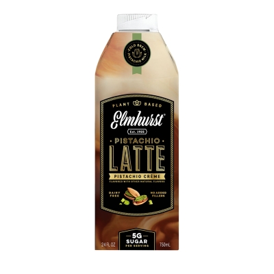 Crema Latte de Pistacho Elmhurst 25.4 Onz
