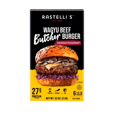 Carne Para Hamburguesas Waygu Rastelli´s 6 Und/Paq