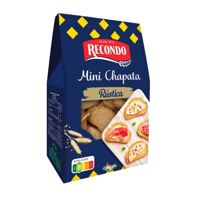 Mini Tostadas Chapata Rocondo 100 Gr.