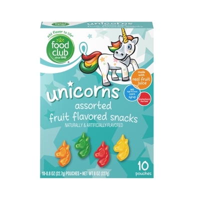 Snack De Gomitas De Frutas Mixtas Unicornio Full Circle 8 Onz.
