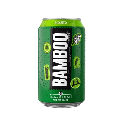 Mojito En Lata Bamboo 350 Ml
