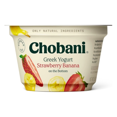 Yogurt Griego Fresa y Banana Chobani 5.3 Onz