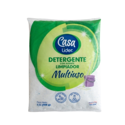 Detergente En Polvo Multiusos Lider 2 Lb