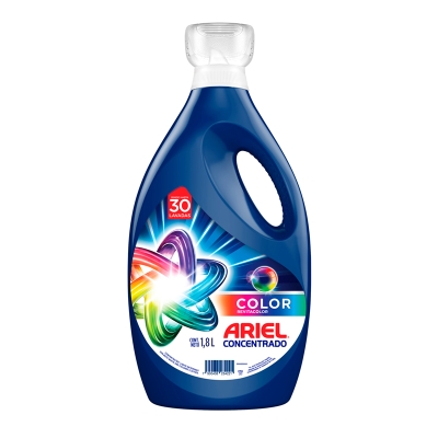 Detergente Líquido Para Ropa de Color Ariel 1800 Ml