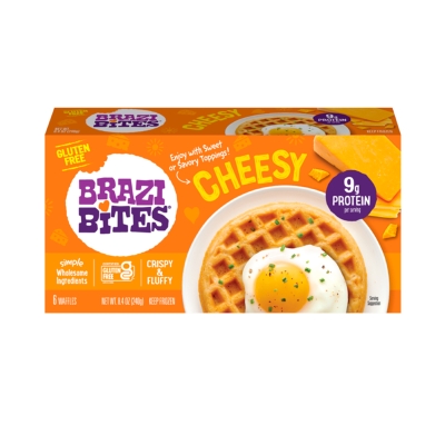Waffles Con Queso Sin Gluten Brazi Bites 8.4 Onz