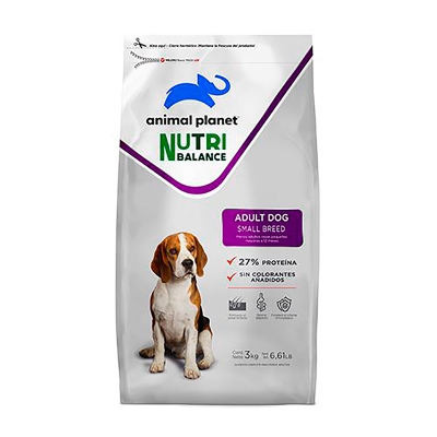 Alimento Seco Para Perros Raza Pequeña Animal Planet 6.6 Lb