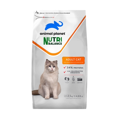 Alimento Para Gatos Adultos Animal Planet 4.6 Lb