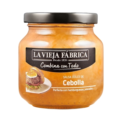 Salsa Dulce Cebolla La Vieja Fabrica 280 Gr.