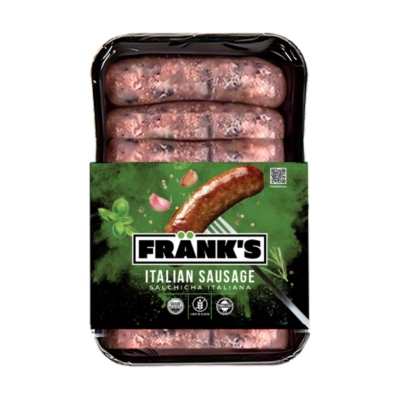 Salchicha BBQ Italiana Frank´s 5 Und/Paq