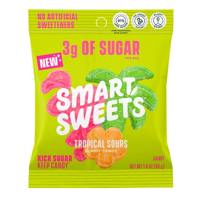 Gomitas Tropicales Agridulce Smart Sweets 1.8 Onz