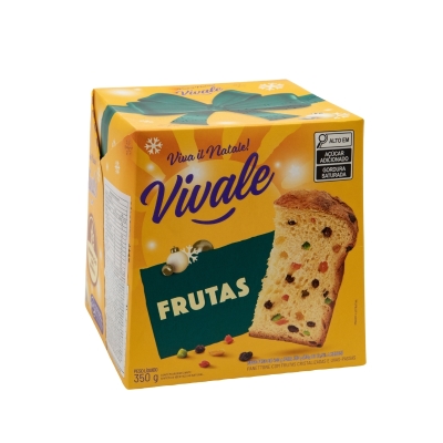 Panettone Con Frutas Vivale 350 Gr.