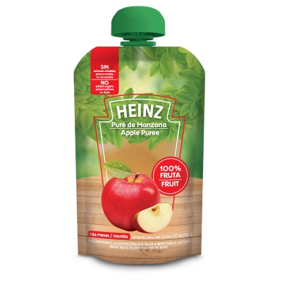 Compota De Manzana 100% Fruta Heinz 105Gr