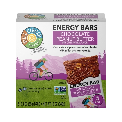 Barra Nutricional Chispas De Chocolate Full Circle 2.4 Onz.