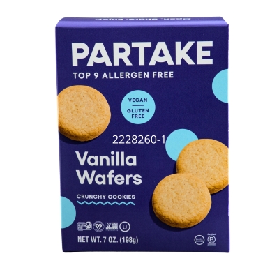 Galletas Wafer Sabor Vainilla Sin Gluten Partake 7 Onz