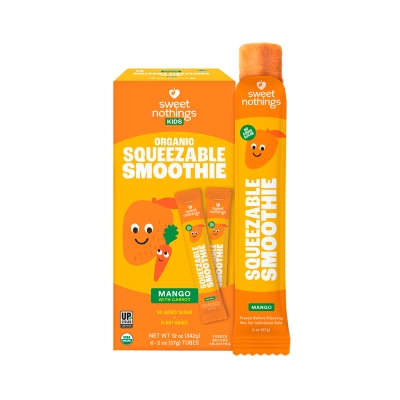 Batido Exprimibles Mango y Zanahoria Sweet Nothings 13 Onz