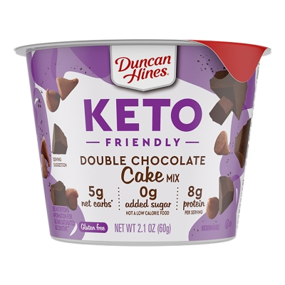 Mix de Bizcocho de Chocolate Keto Duncan Hines 2.1 Onz