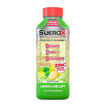 Bebida Hidratante Sabor Lima Limón Suerox 630 Ml