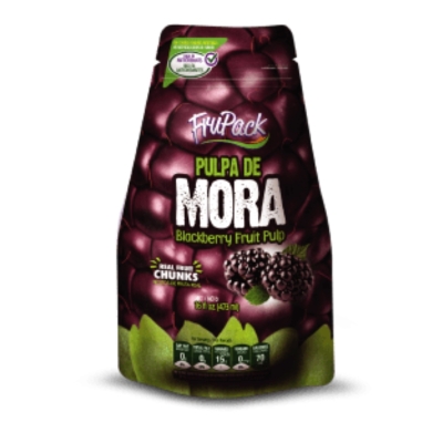 Pulpa De Mora Frupack 16 Onz.