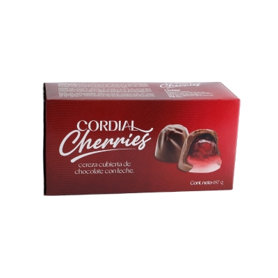 Bombones De Chocolate Relleno De Cherries 187 Gr.