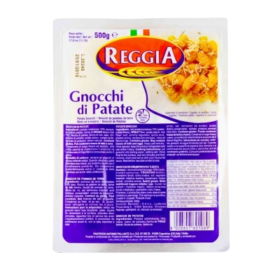 Gnocchi de Papa Reggia 500 Gr.