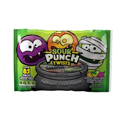 Regaliz Dulce Sour Punch Twists 18 Onz.