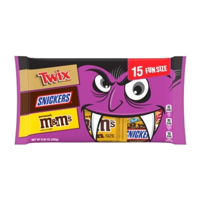 Fun Size De Chocolate Surtido Halloween Mars 15 Und/Paq