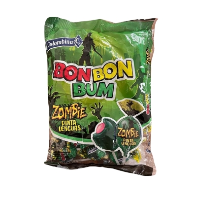 Paletas Bon Bon Bum Zombie Colombina 24 Und/Paq