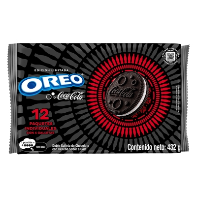 Galletas Sabor Coca Cola  Oreo 432 Gr.