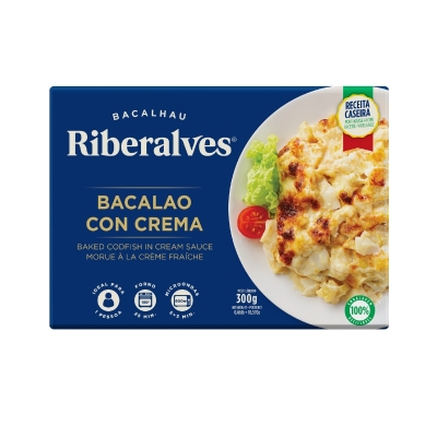 Bacalao con Nata Riberalves 300 Gr.