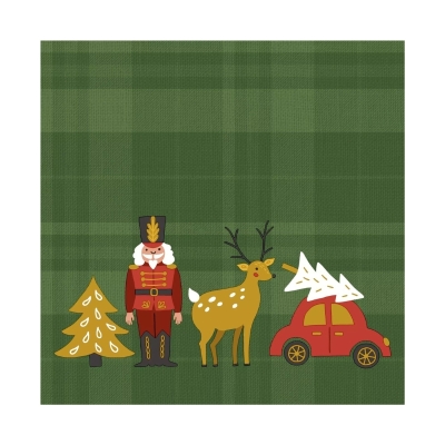 Servilleta Navidad 33x33 Cm Paper&Desing 20Und/Paq