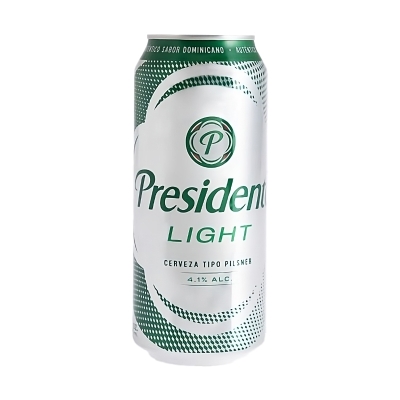 Cerveza Presidente Light Lata 16 Onz.