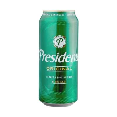 Cerveza Presidente Lata 16 Onz.