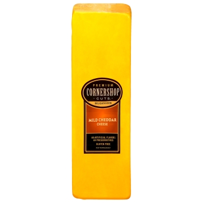 Queso Cheddar Mild Cornershop Lb (Peso Aprox. 1 Libra)