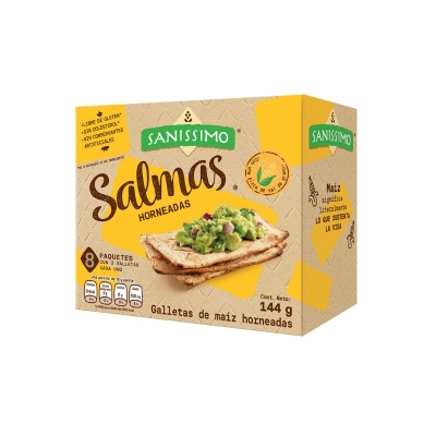 Galletas de Maíz Horneadas Salmas 8 und