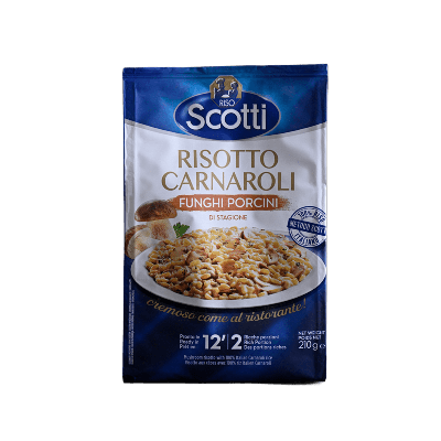 Risotto Scotti  con Hongos Porcini 210 GR