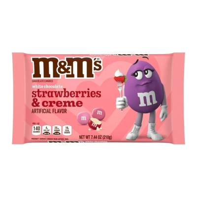 Fun Size Chocolate Fresas y Crema M&Ms 9.4 Onz.
