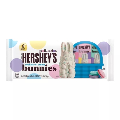 Chocolate Cookies And Creme Conejo Pascua Hershey's 7.20 Onz
