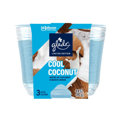Vela Cool Coconut Triple Mecha Glade 6.8 Oz