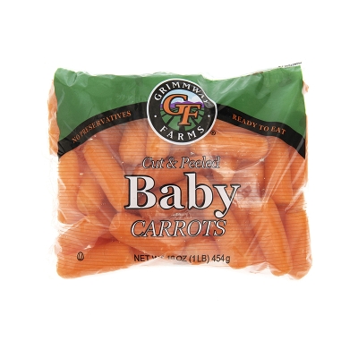 Zanahoria Pequeña Pelada, 1 Lb